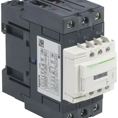 Contacteur Schneider Electric 1F+1O 40A 24V LC1D40AB7 