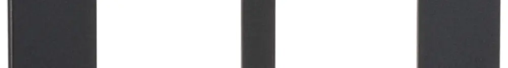 Telaio di copert. ATO 2×3 moduli grigio grafite 