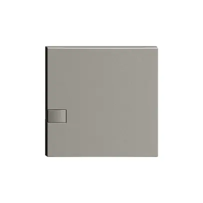 Tasto 1/1 KNX/elettronic.s.LED EDIZIOdue comando semplice grigio scuro 