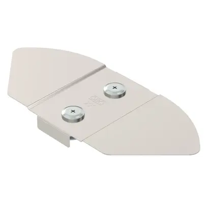 Couvercle BET RBD W p.coude réglable 100mm acier fin A4 brut 