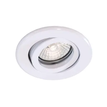 Lampa da incasso TK-DISC bianco molle di tensione, Ø di montaggio 68mm 
