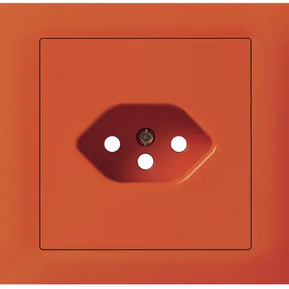 Kit frontal INC G3 kallysto pour prise INC G3 1×type 13 cadre à visser orange 