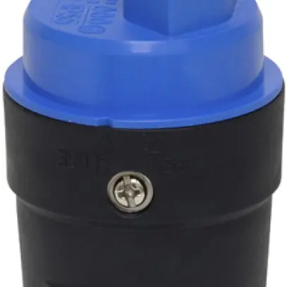 Fiche mobile type 13 Brennenstuhl L+N+PE 10A 250V IP55 noir/bleu 