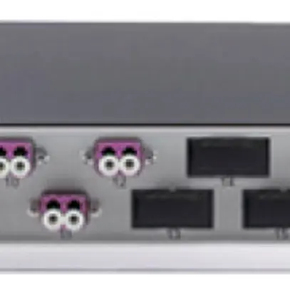 Breakoutbox 19" Dätwyler OV-SO 12×LCD/PC viola OM4 sfalsato 1UA grigio 