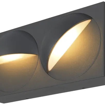 Applique LED SLV LID I 29W 1700lm 2700/3000K IP65 REG 90×255mm antracite 