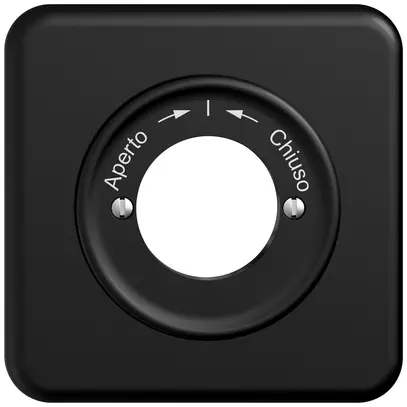 Kit di montaggio INC STANDARDdue SNAPFIX® puls.girev.chius.Aperto → ← Chiuso ne 