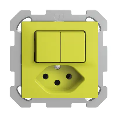 Combinazione INC 2×A-R/1P+T13 EDIZIOdue lemon 