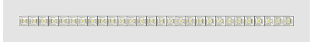 Lampada pannello LED DOTLUX WING 40W 6220lm 3000…5700K 1250×325×86mm bianco 