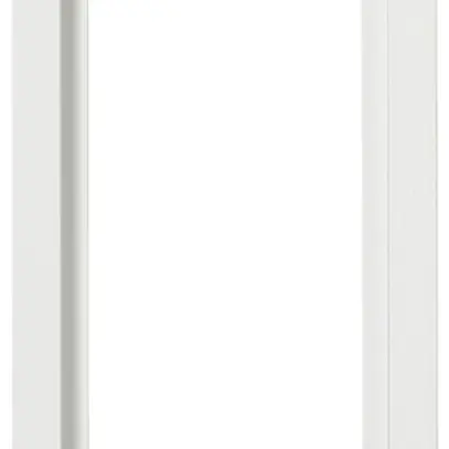 Kombirahmen Siedle, aus Aluminium, 331×131×15mm, weiss 