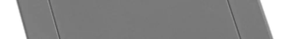 Couvercle à broches HSB Weibel 130×130mm Design EDIZIO.liv gris foncé 