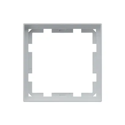 Quadro frontale KNX Hager kallysto per termostato grigio chiaro 