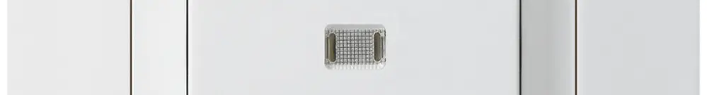 Interruttore pulsante luminoso INC kallysto.trend 3/1P bianco 