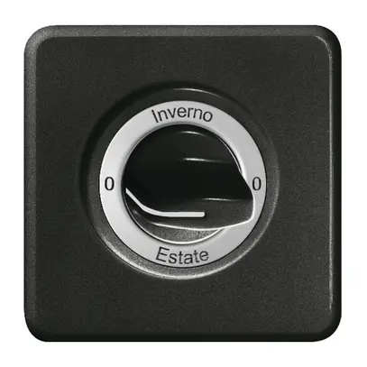 Kit front. 0-Inverno-0-Estate per interr.rotativo nero 