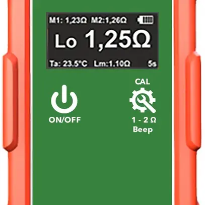 Appareil de mesure de mise à terre  ET11-2 NIV/NIN CATIII 600V 