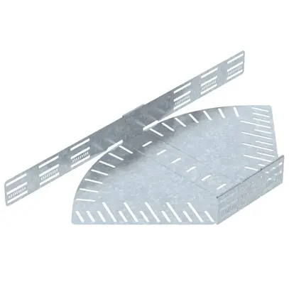 Gomito BET RB W regolabile 85×400mm acciaio zincato a caldo per immersione 