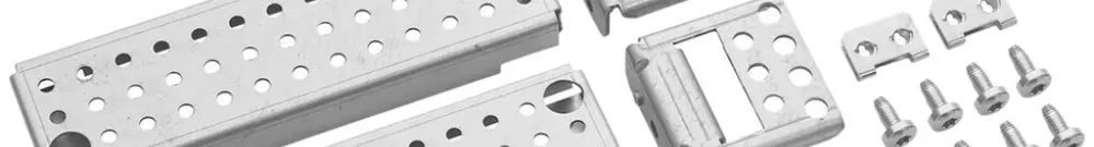 Traversa Hager weber.mes C p=275mm con angolo di fissaggio 