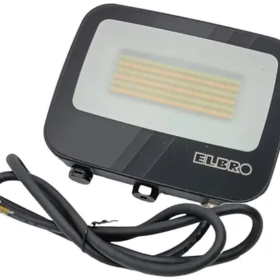 Projecteur LED ELBRO CCT 50W 3000…6000K IP66 120° 165×137mm noir 