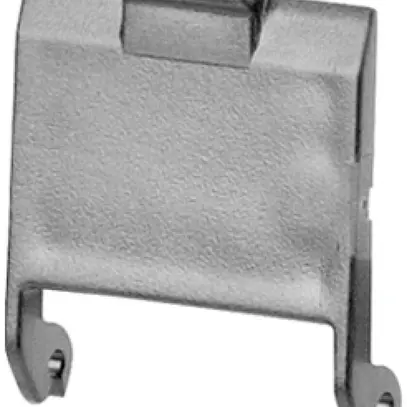 Staubschutzklappe H-LINE M, für Anschlussmodul, grau, 10 Stück 