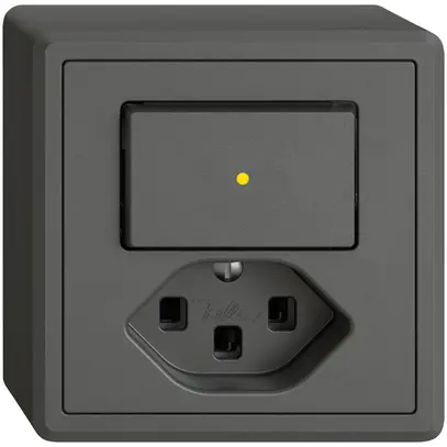 Combinazione AP EDIZIO.liv SNAPFIX® ARL+T23 illuminazione frontale gi grs 
