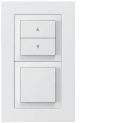 UP-Kombination kallysto.pro Gr.I-I vertikal Storenschalter+Schalter S3 weiss 