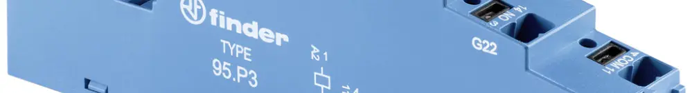 Fassung Finder 95.P3 für Relais 40.31 