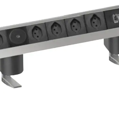 Mod.d.montagg.5×T13 con int.+2×RJ45 Dock economy Data Term.6 