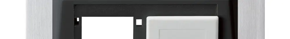 Kit di montaggio INC kallysto R&M freenet antracite con piastra di fissaggio 
