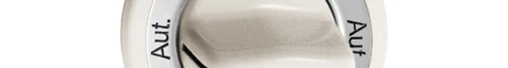 Kit frontal Aut.-Hand-Aut.- Hand pour interrupteur rotatif blanc 