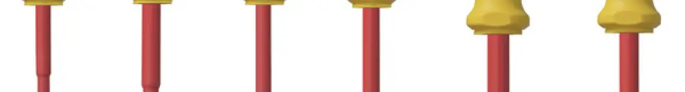 Jeu de tournevis WM SDI SET à fente 2.5/3/4/5.5 und PH1/2 VDE 