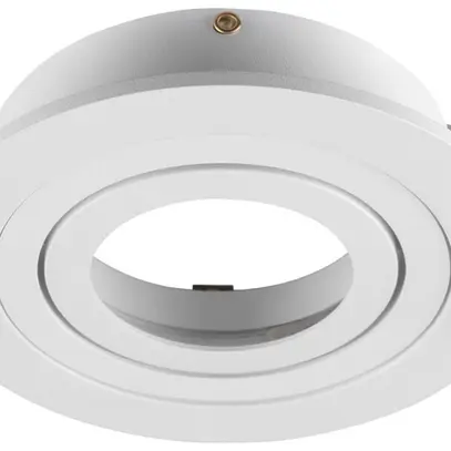 Telaio da incasso SLV NEW TRIA 75 alluminio Ø93×26mm bianco 