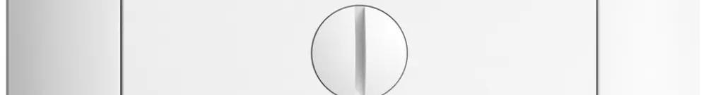 Blindabdeckung EDIZIOdue weiss 88×88mm 