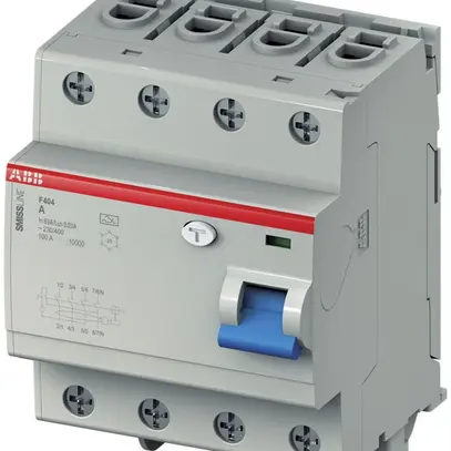 Interrupteur différentiel SMISSLINE TP 63/300 3P+N 63A/300mA sélectif 