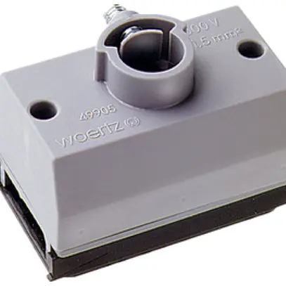 Scatola di raccordo Woertz per cavo piatto Technofil 5P 1×Ø14.5mm 