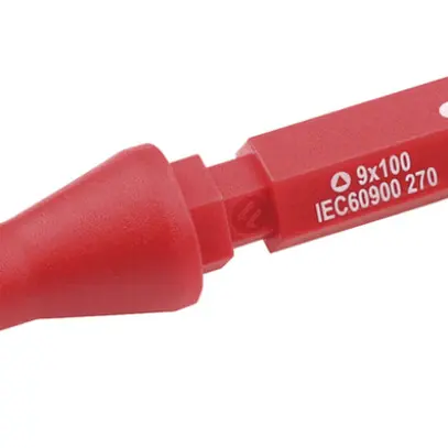 Lame interchangeable CIMCO VDE 1000V triangulaire femelle 8×100mm 