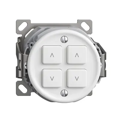 Stazione secondaria per interruttore tapparelle AP 2c/4t WLAN Sdue Wiser bianco 