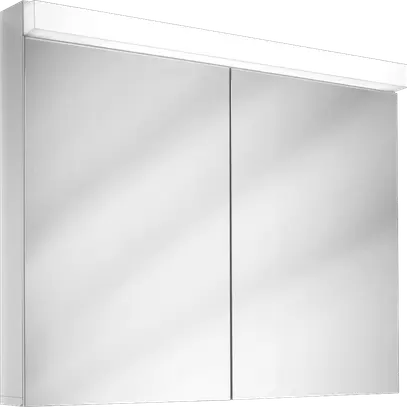Schneider Spiegelschrank LOW 100/2/LED, 4000K, weiss 