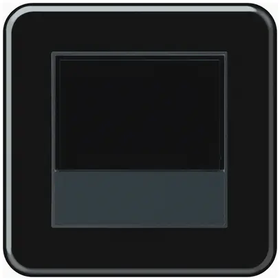 UP-Raumthermostat KNX origin mit Display 92×92mm schwarz 