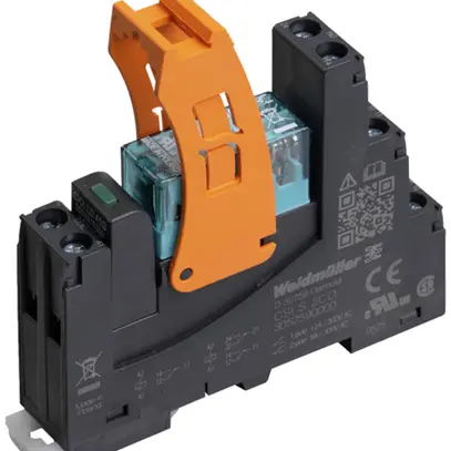 Relè WM CRIKIT S L/D 2CO 8A AgNi 19.2…26.4VDC LED raccordo a vite RT II 