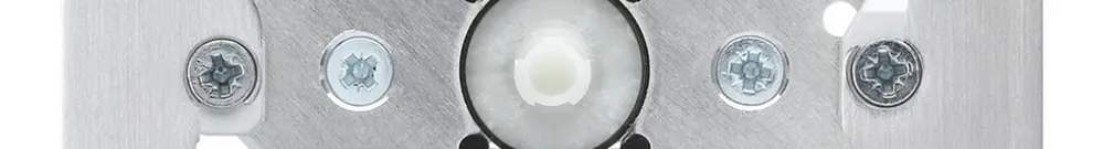Inserto interruttore rotativo Hager S0/3L con piastra di fissaggio 
