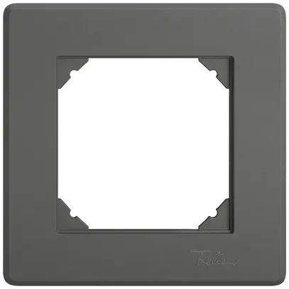 En-tête ENC EDIZIO.liv SNAPFIX® 1×1 pour combinaisons au choix gris foncé 