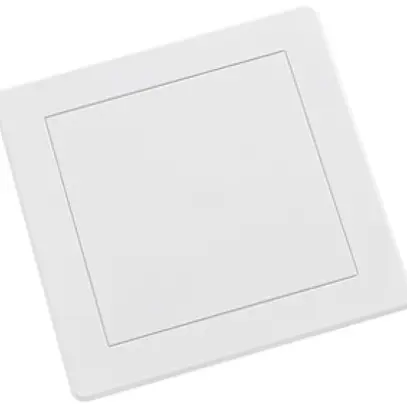 Couvercle à broches HSB Weibel 130×130mm Design EDIZIO.liv blanc 