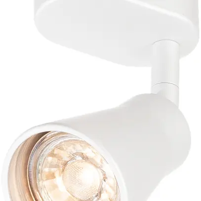 Plafoniera/lpda a muro SLV AVO SINGLE CW GU10 1×50W 80×95×115mm bianco 