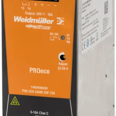 Alimentation à découpage Weidmüller Connect Power PRO ECO 240W 24V 10A 