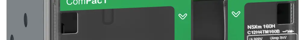 Disgiuntore di potenza ComPacT NSXm100B con TM80D, 4P 80A 25kA 