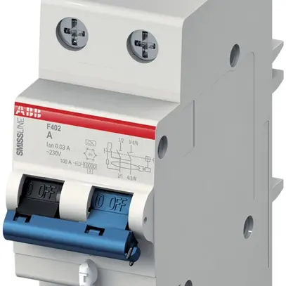 Interrupteur différentiel SMISSLINE TP 1LN 40A 100mA 