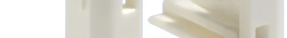 Supporto modulo R&M freenet bianco 
