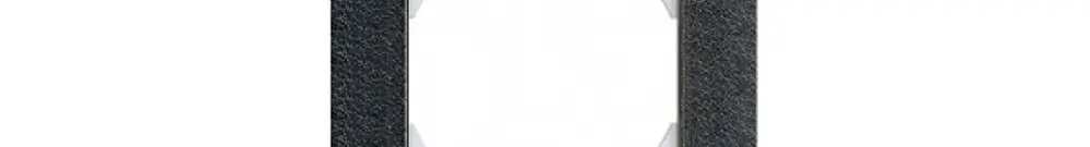 Cadre de recouvrement EDIZIOdue prestige 3×1 ardoise 