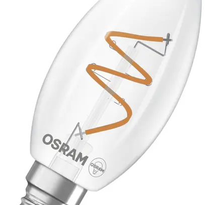Lampe LED Osram Vintage 1906 E14 3.1W 300lm 2700K VAR Ø35×98mm B10.5 clair 