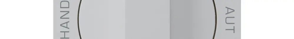 Kit frontal pour interrupteur rotatif S2 60×60 kallysto 0-Hand-0-Aut. gris clair 