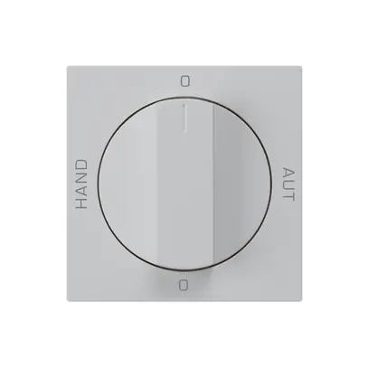 Kit frontal pour interrupteur rotatif S2 60×60 kallysto 0-Hand-0-Aut. gris clair 